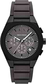 Amazon.com: Armani Exchange A|X Men's Sync Chronograph Watch, Gray