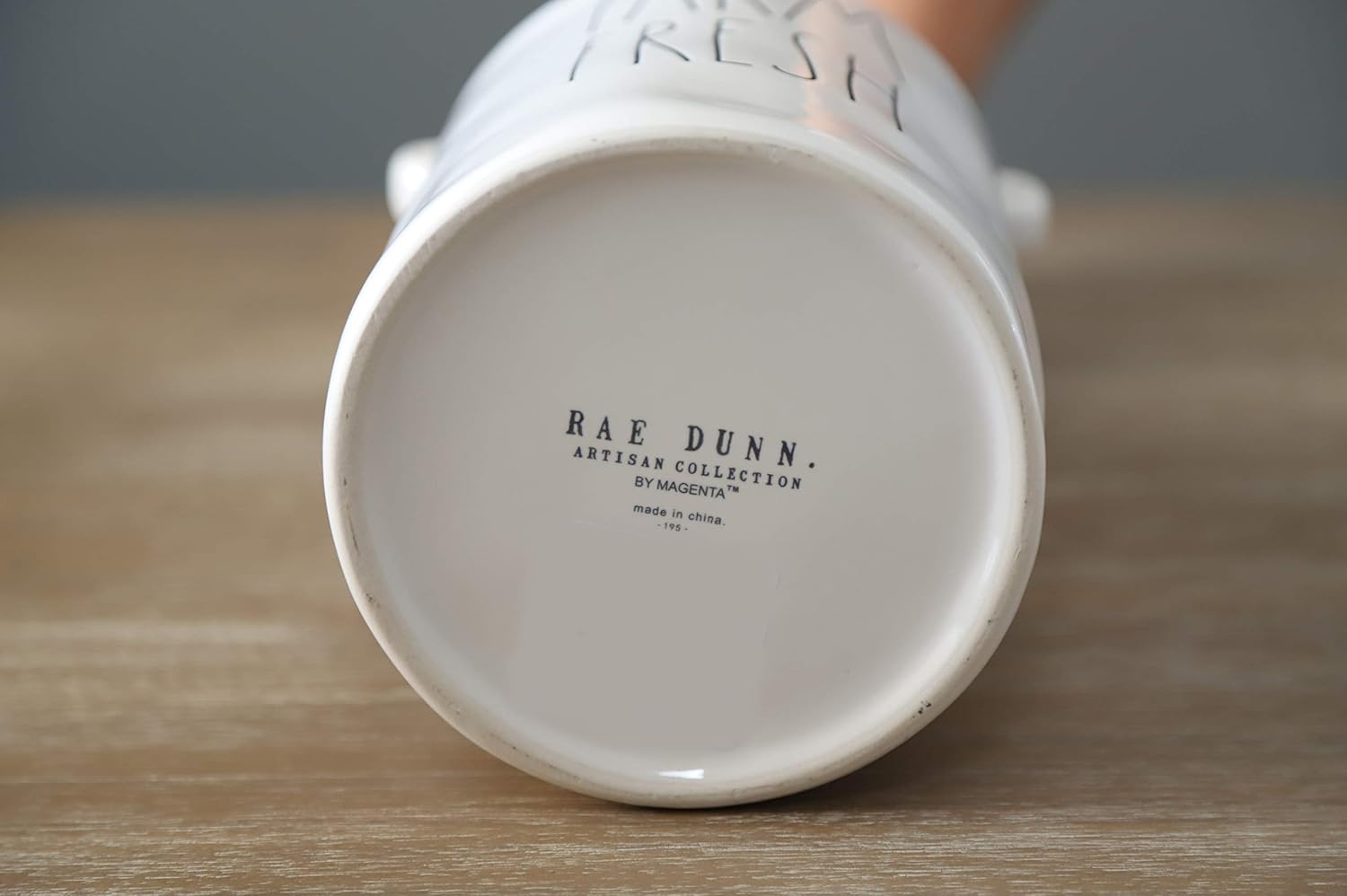 Rae Dunn Artisan Collection by Magenta Farm Fresh LL Ceramic Vase with Handles