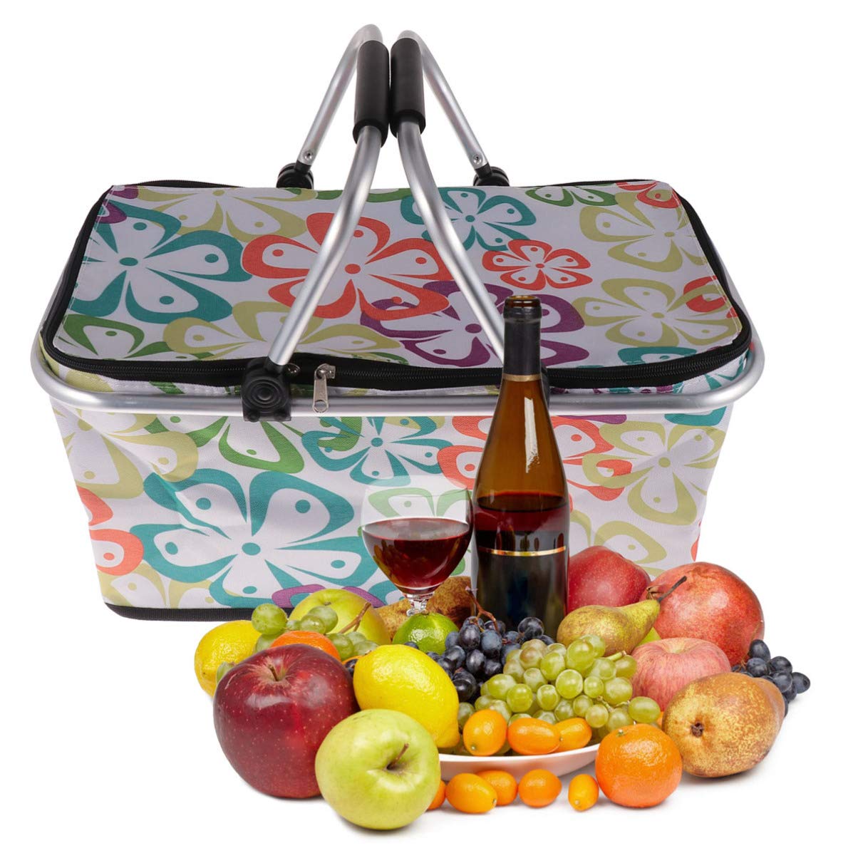 Caja térmica fiambrera de 30l para picnic, camping y mantener fresca tu comida