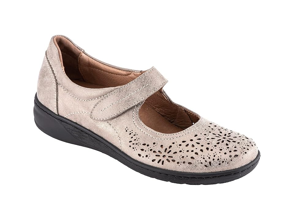 David Tate Laverne (Gold Calfskin) Women's Shoes INTERNATIONAL SHIPPING