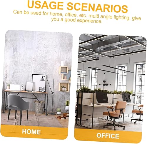 Miniatura 8 de Uonlytech Clip en lata dormitorio Led abrazadera luz cabecera clip en lectura luz USB carga blanco