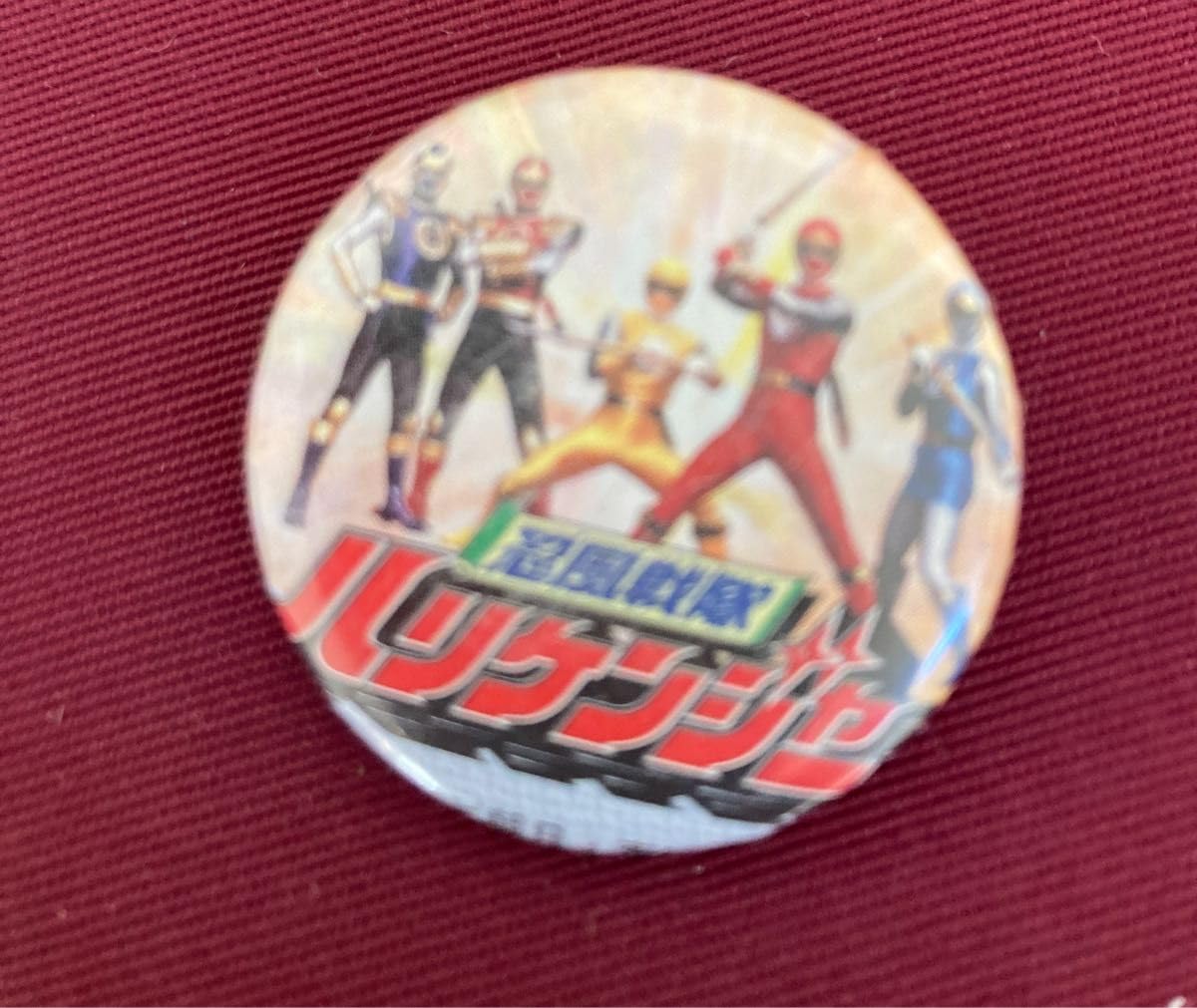 Amazon | レトロ 忍風戦隊ハリケンジャー缶バッチ 直径3センチ 缶 