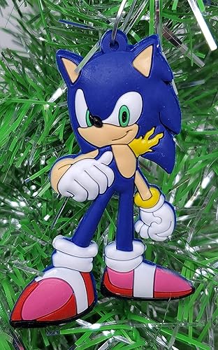 Juego de adornos de Sonic and Shadow (diseño único inastillable)