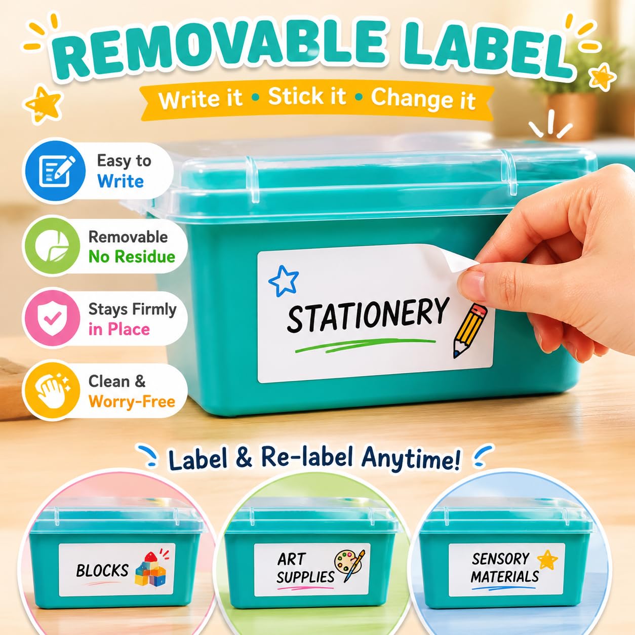 Toddler Sensory Bin Set - 3 Lidded Bins -8