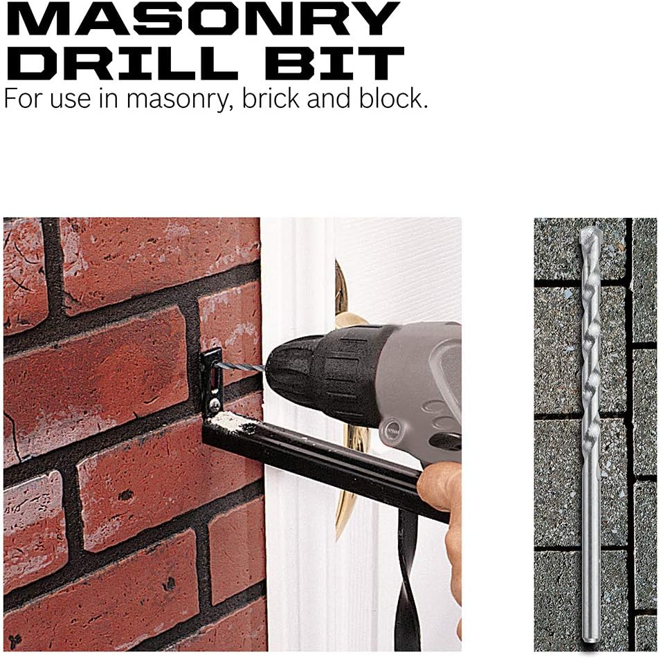 Household Drill and Drive Mixed Set for Wood, Metal and Masonry (31 pcs)