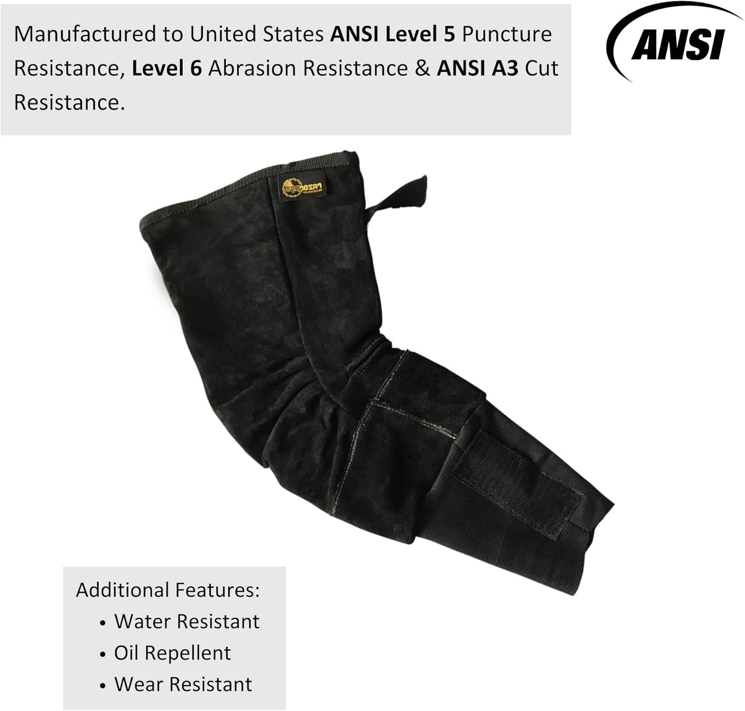 Razorpro Cut & Puncture Resistant Sleeves/Arm Protectors for Razor Wire, Barbed Wire Handling. Kevlar Type Lining, Full Arm Guard suitable for Glass/Animals