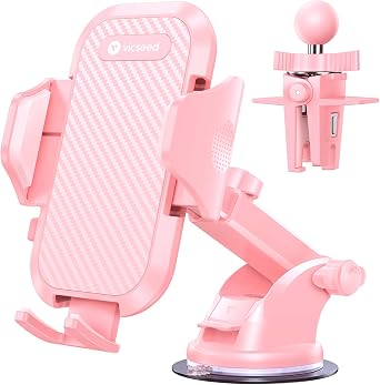 VICSEED Stable Car Phone Holder [Upgraded Strongest Suction, Wont Break]