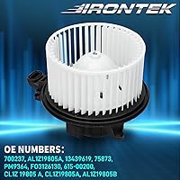 Vista 4 de IRONTEK 700237 Motor de ventilador delantero HVAC con jaula de ventilador para Ford Expedition 2009-2017, 2009-2014 para Ford F-150, 2009-2017