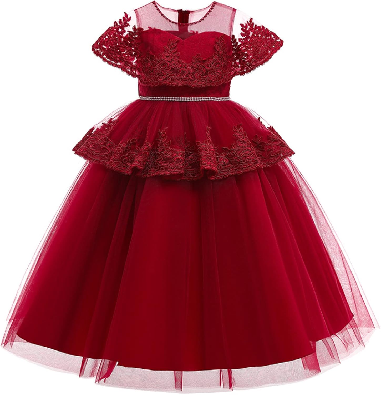 [PANLON] 子供ドレス 発表会ドレス セレモニードレス こどもドレス 子供 ドレス ピアノ ドレス結婚式ドレス 女の子 キッズ