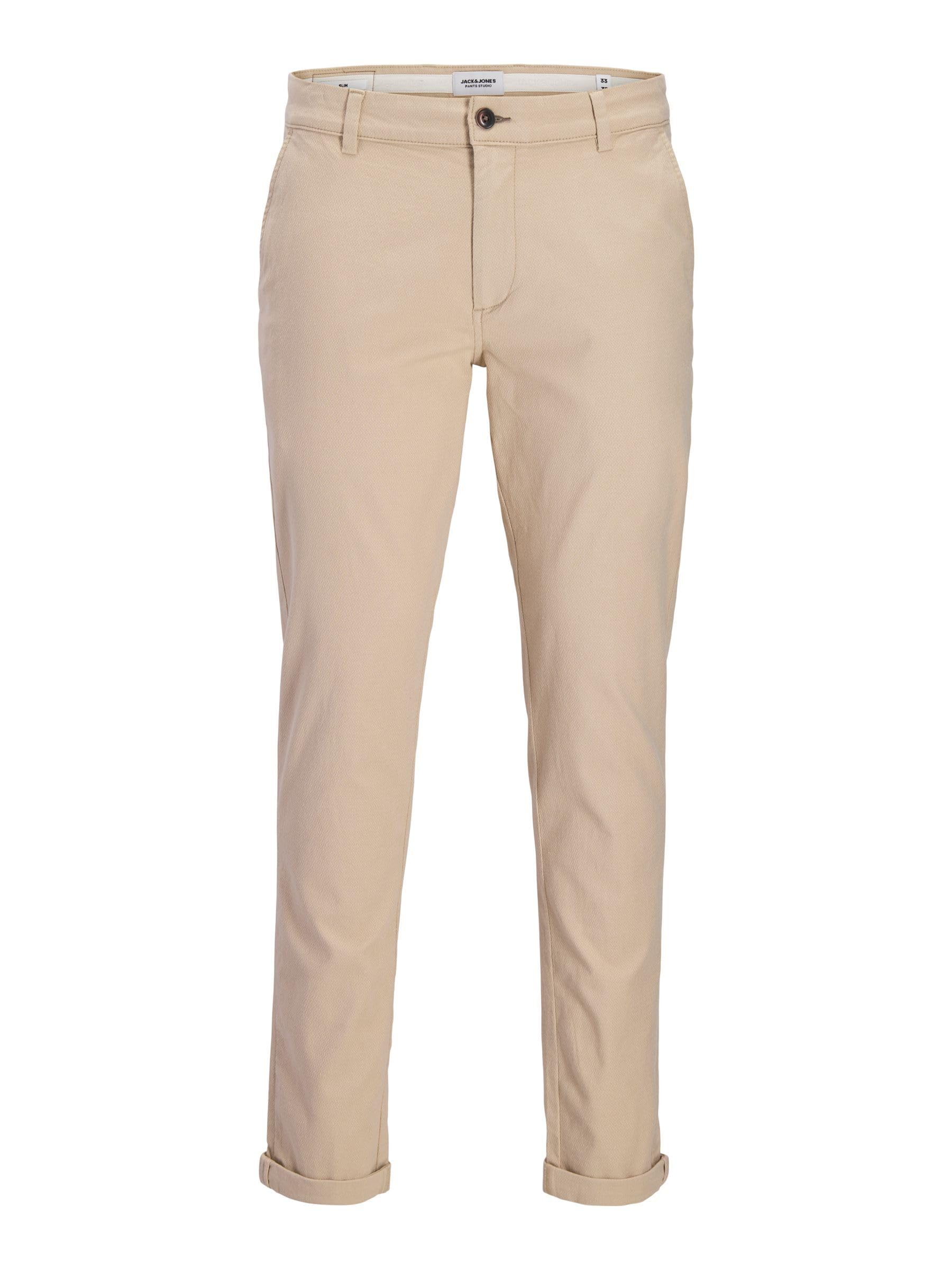 Jack & Jones Jwhmarco Fury Chino Noos, Duna, 32 W x 30 l męski