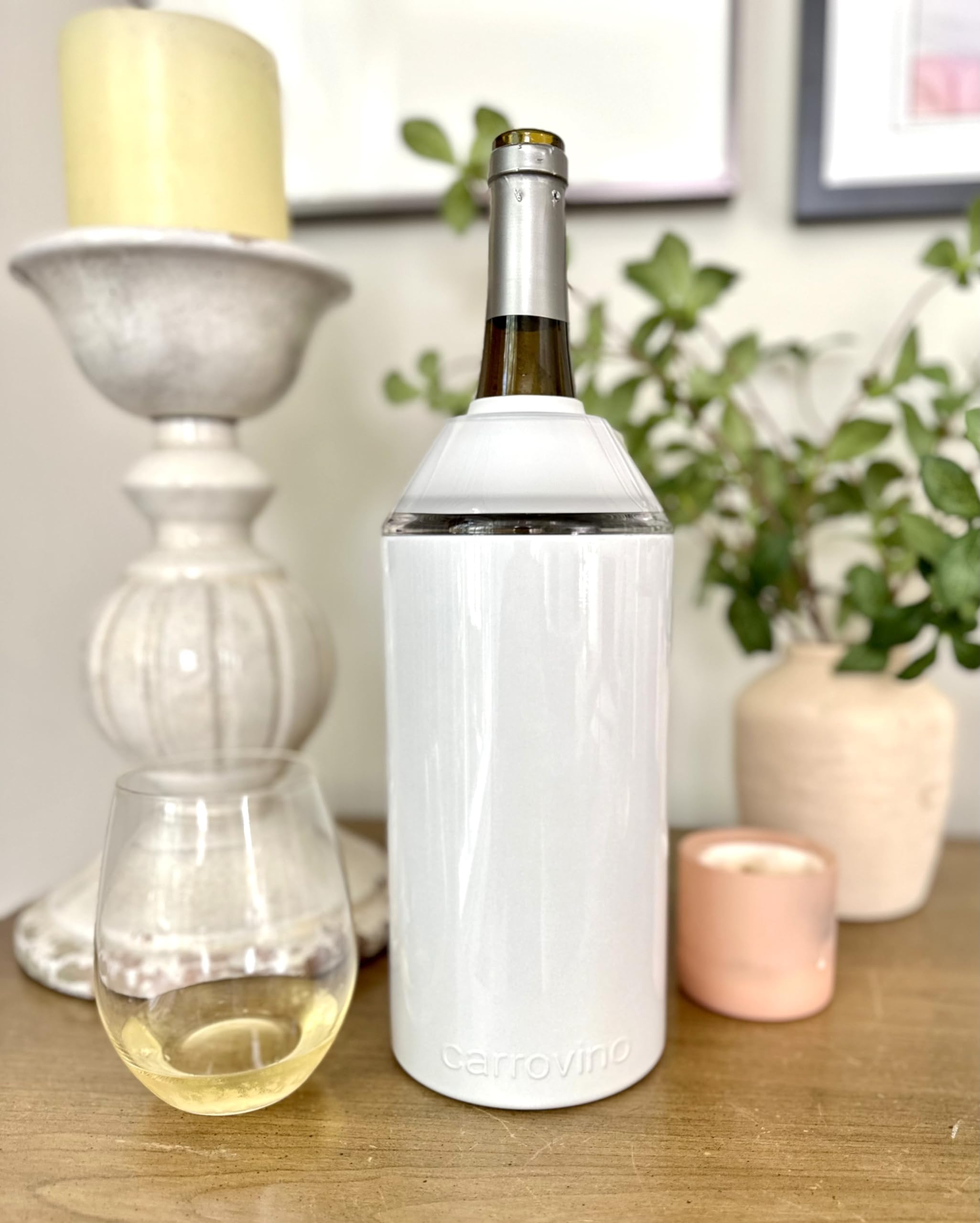 Enfriador de vino y champán (blanco)