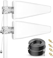 Nelawya 5G/4G LTE Kültéri Antenna MIMO 698-3800MHz 12dBi SMA/TS9 10m Kábellel 1