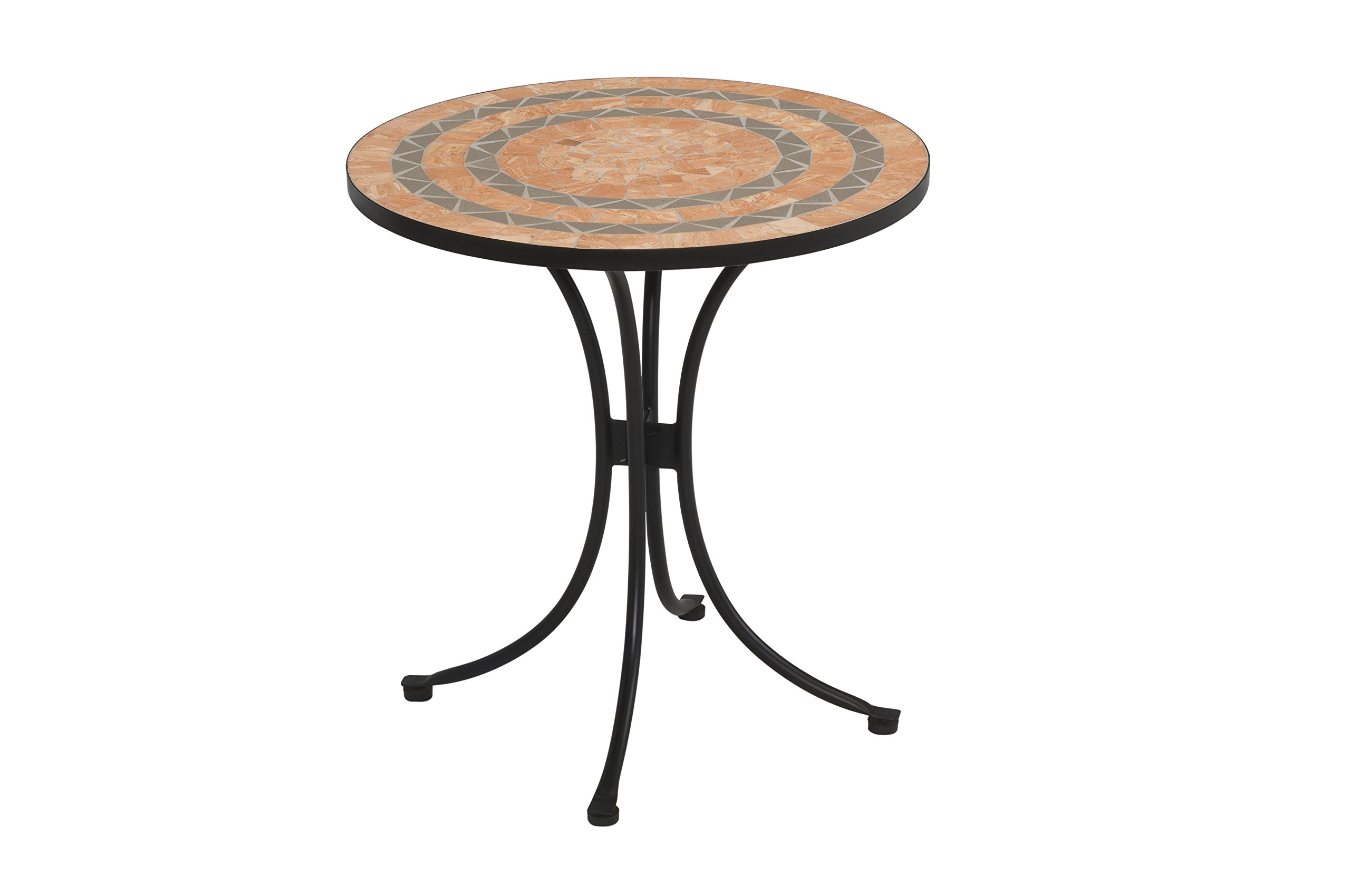 Buy Bistro Terra Cotta Tile Top Dining Table by Home Styles Online at