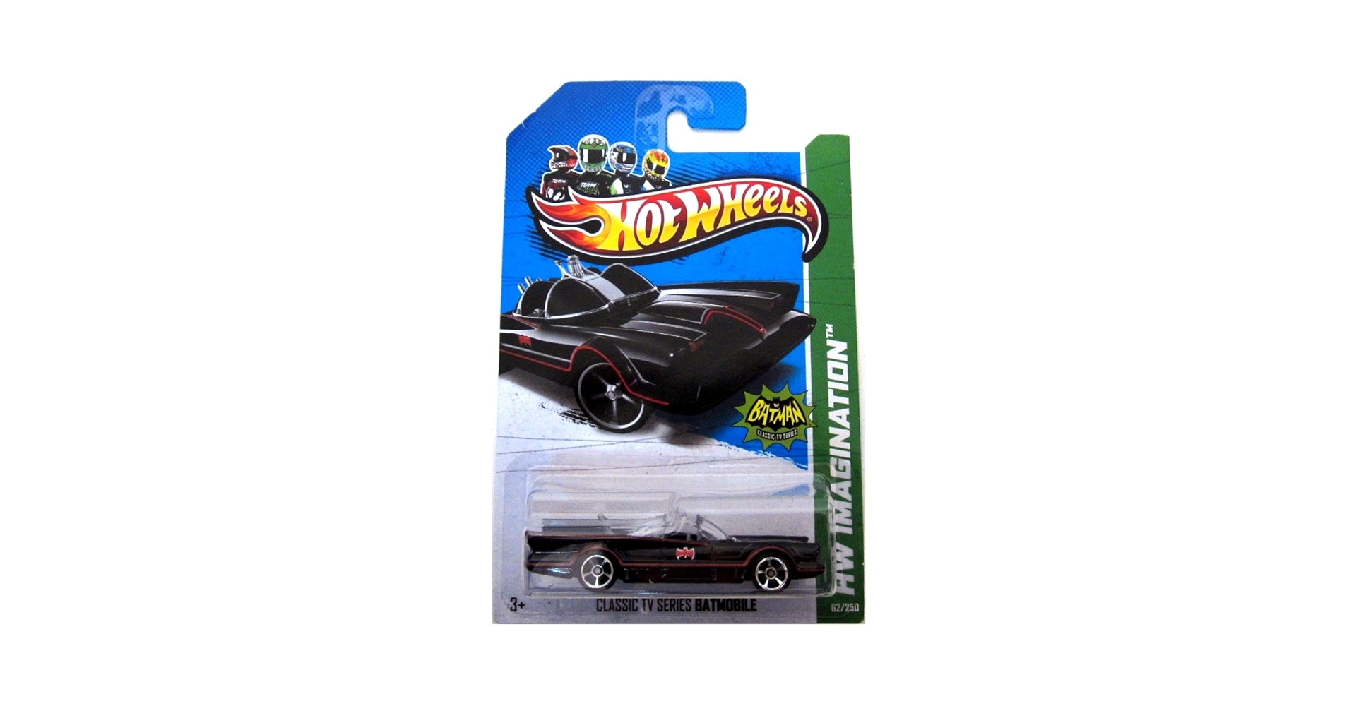 Amazon.com: Hot Wheels - Classic TV Series BATMOBILE (Black