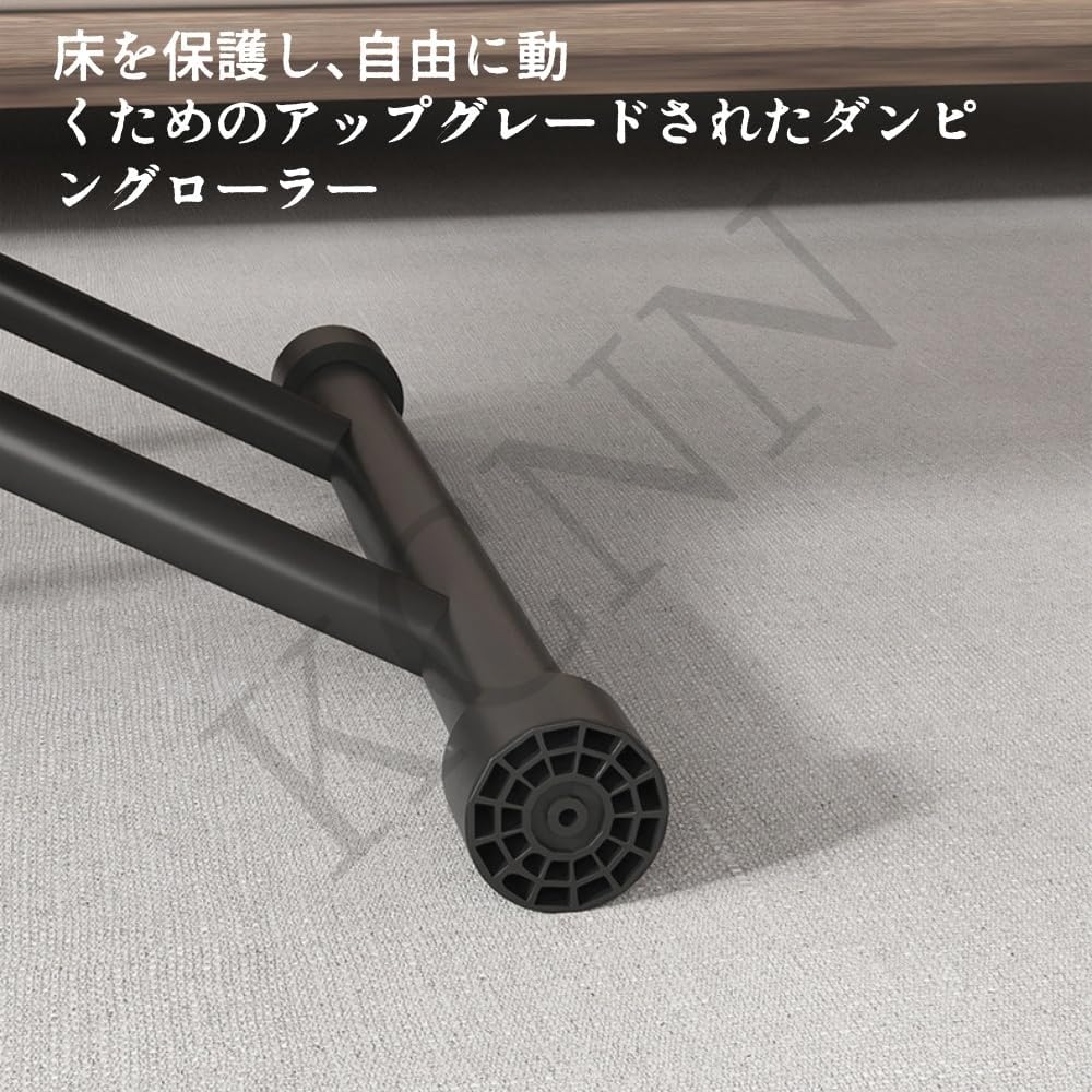 KCNN リフトテーブル/ローテーブル/リフトテーブル/折りたたみダイニングテーブル/組立不要/10～71cm高さ調整/角丸/コーヒ