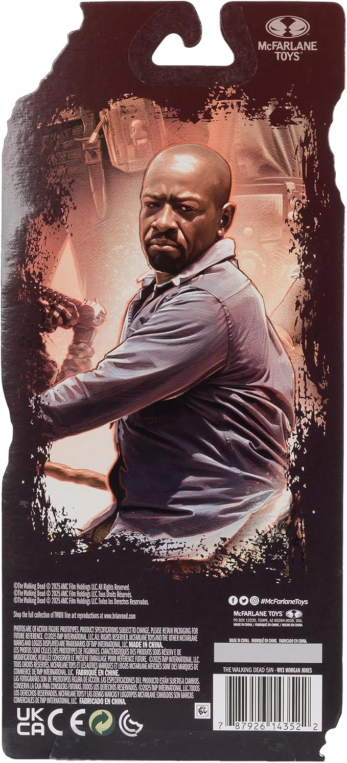 Figura de acción Morgan Jones The Walking Dead 11 in miniatura 7