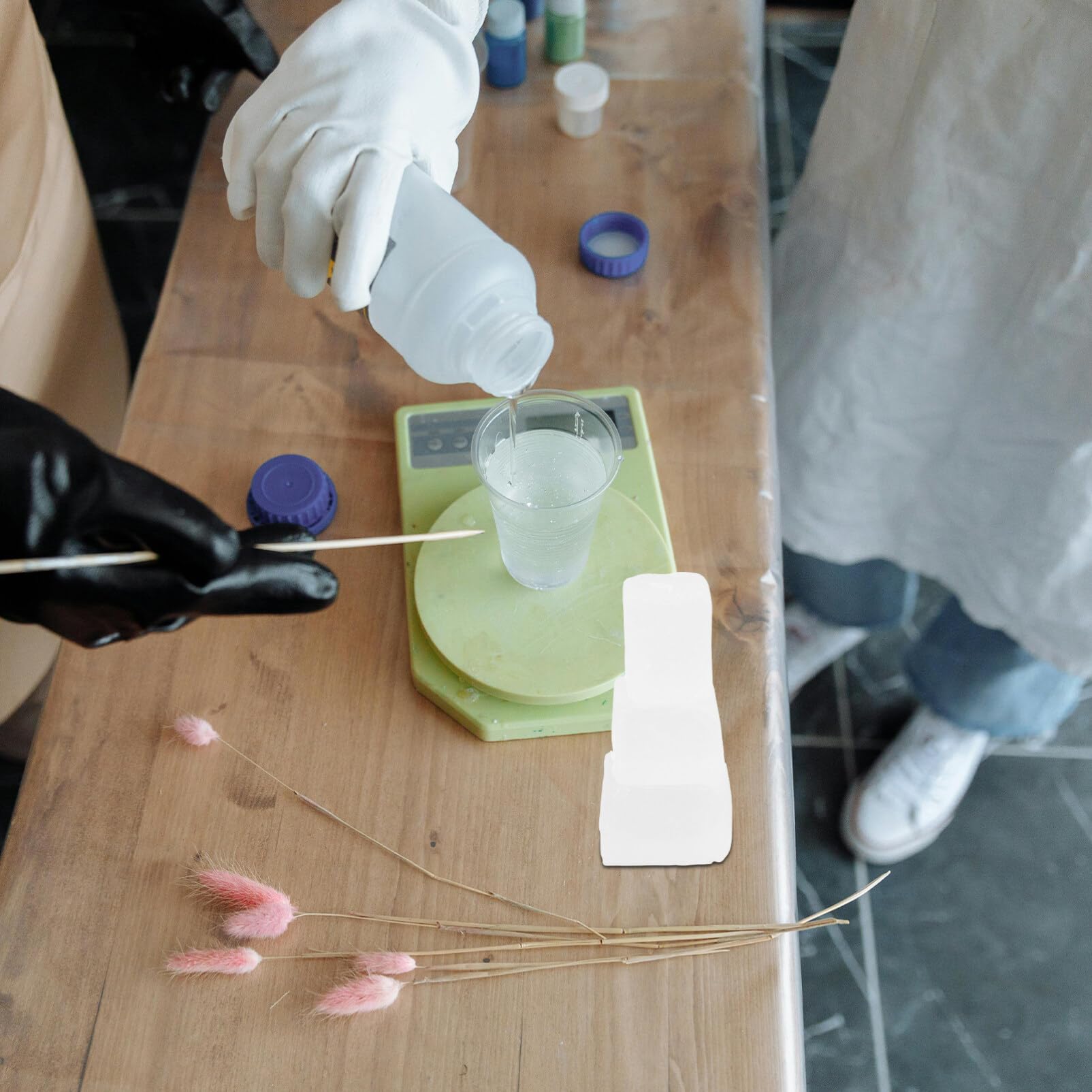 1sacchetto Base per Sapone Naturale Trasparente Materiale per Creare Sapone Fai da Te per Molti Usi e Tipi