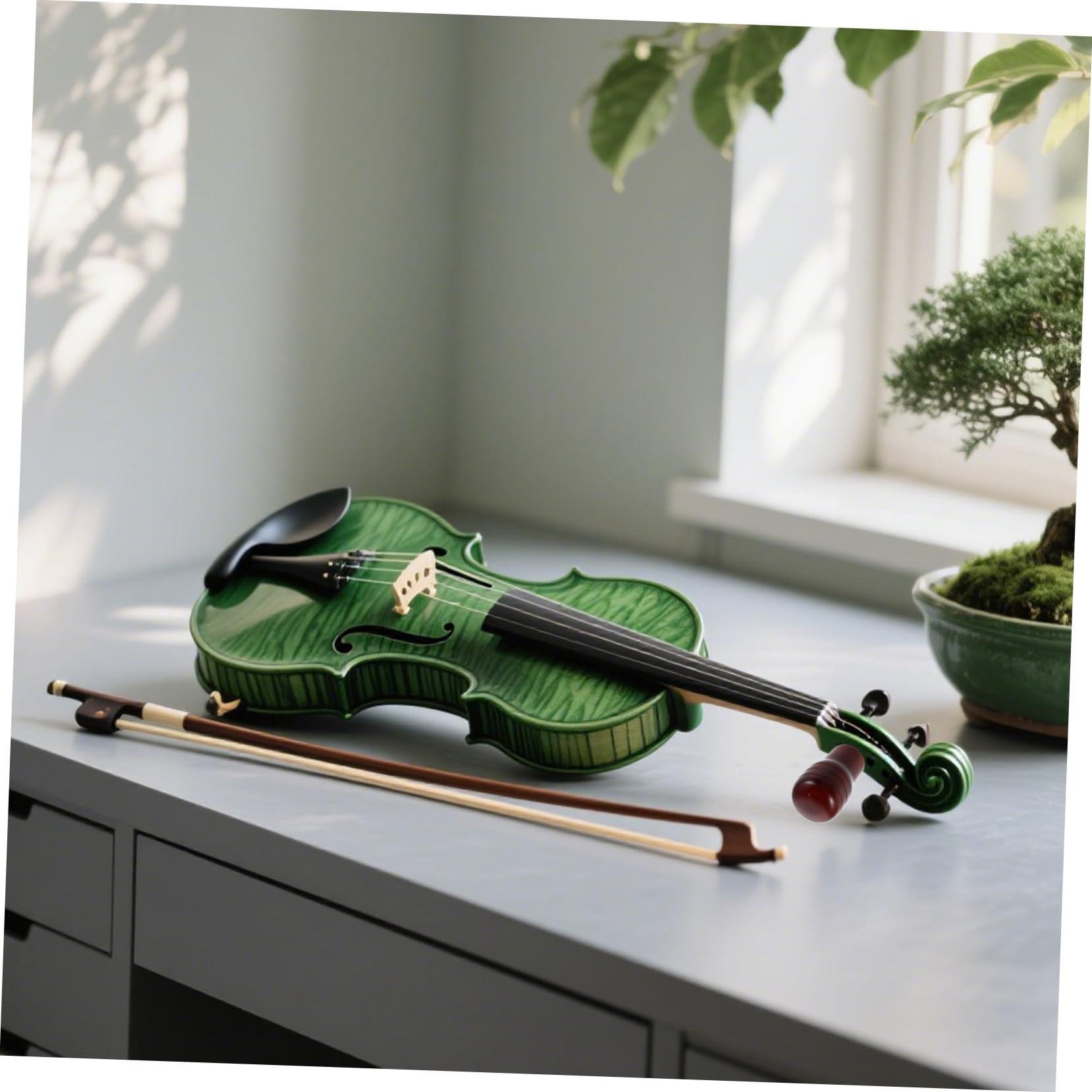 Beaupretty strumenti per la riparazione del violino accordatori di violino in legno TUNE Di legno Marrone