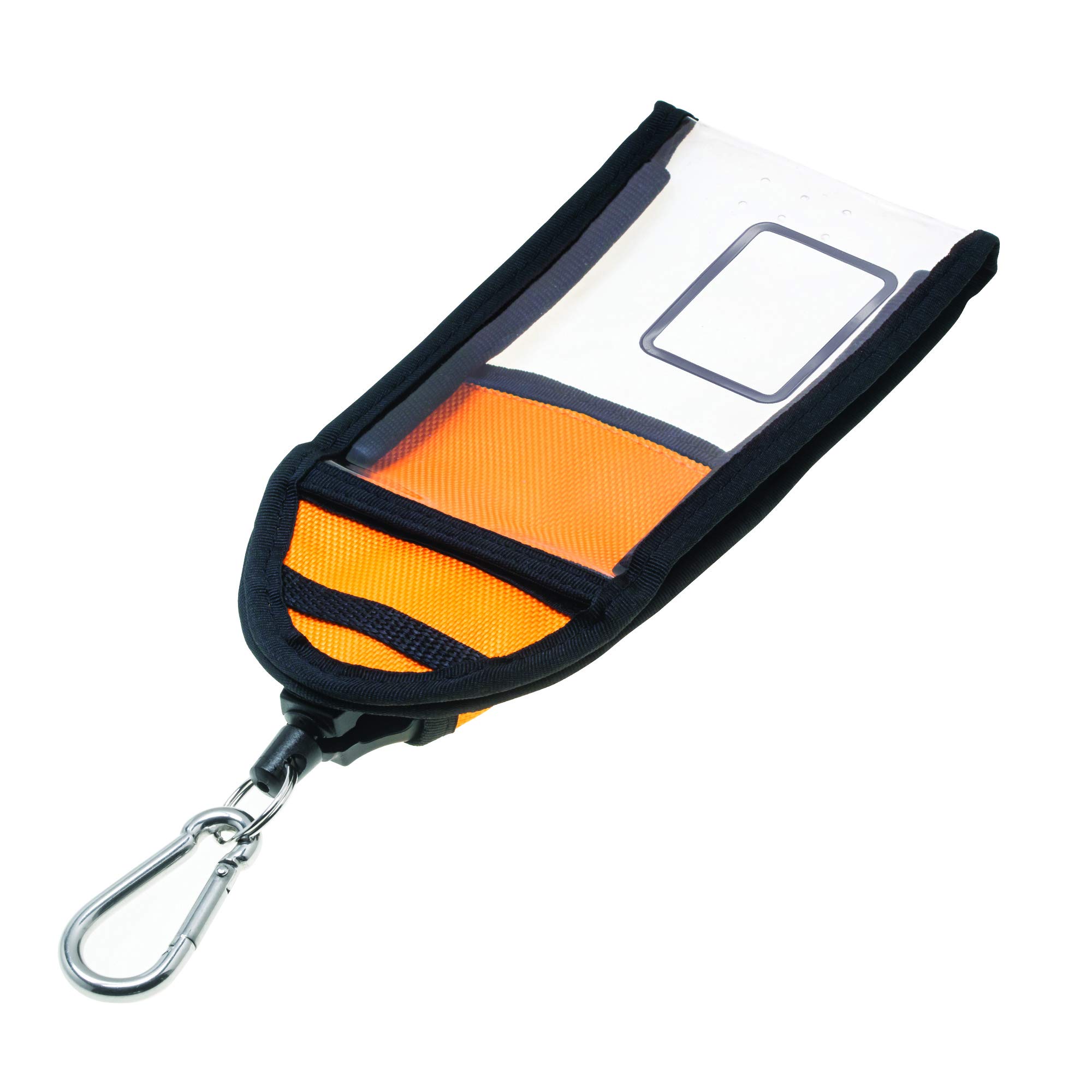 BOOMERANG TOOL COMPANYProcase Touch Protective Uv Resistant Vinyl Fishing Universal Smartphone Case with 4 Foot Long Lockable Retractable Tether, 8oz Retraction Force, High Visibility Orange
