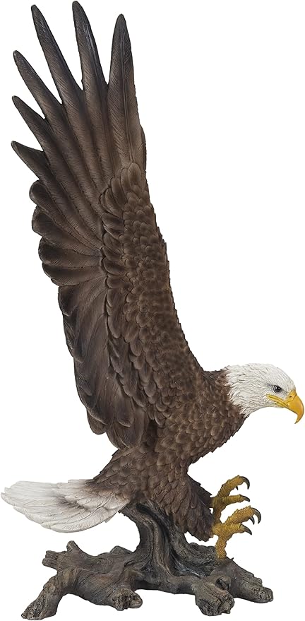 Estatua de Águila Voladora Grande para Jardín y Hogar miniatura 3