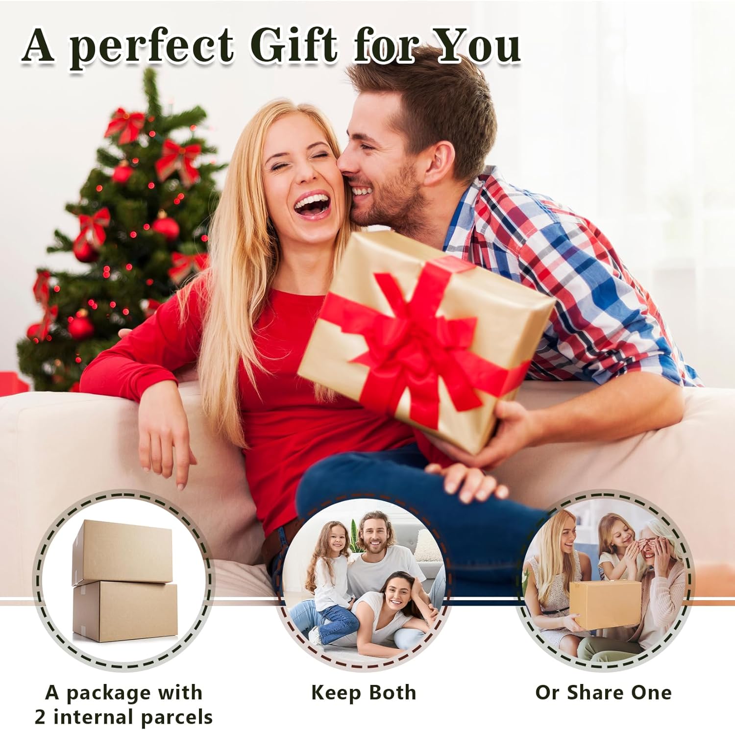 2 Pack Coat Rack, Solid Wood Coat Rack Freestanding with 8 Hooks & 3 Adjustable Heights, Simple Assembly Coat Tree for Hats, Bags, Wooden Coat Hanger Stand for Bedroom, Entryway, Office