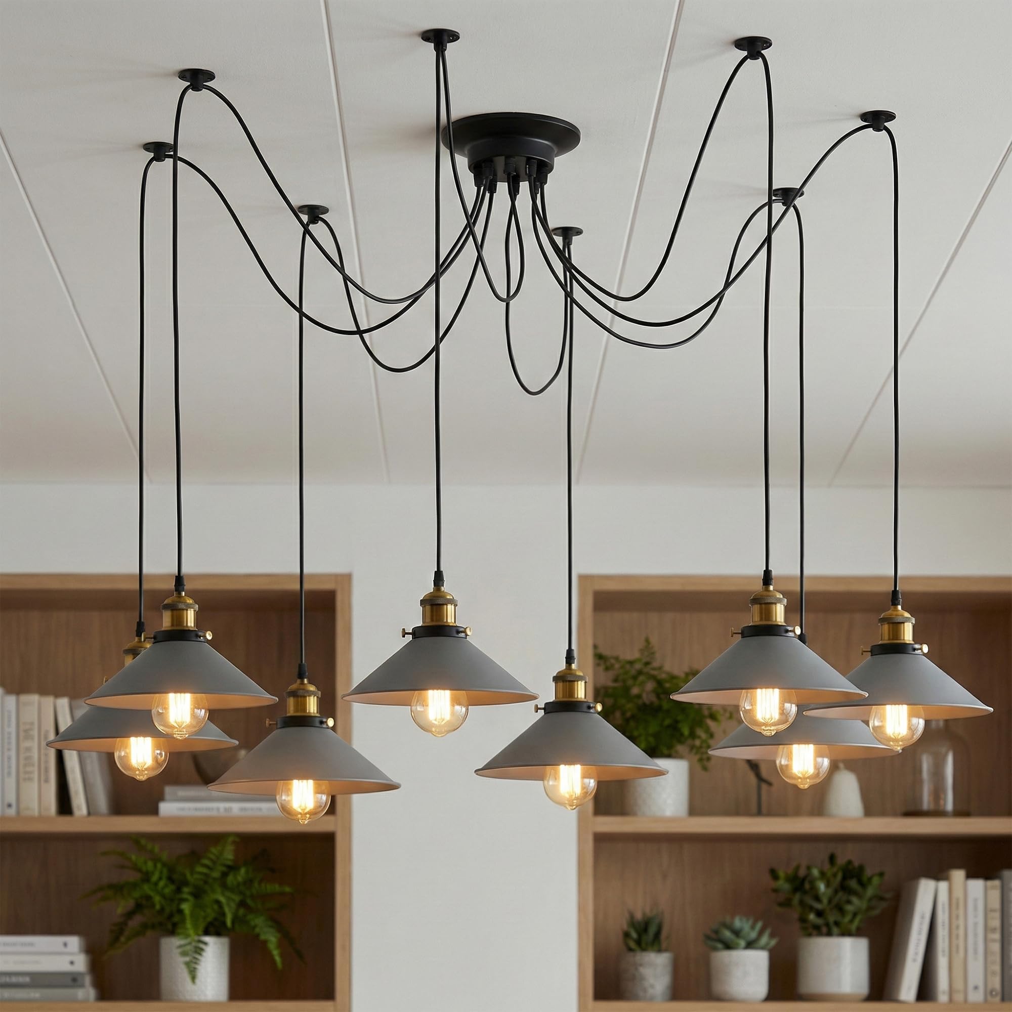 LEDSone 8 Head Spider Light with 2m Adjustable Cables
