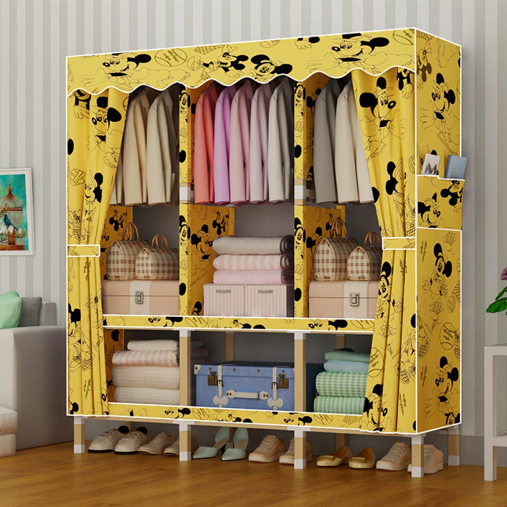 Armoire de rangement extra solide avec étagères portables stables