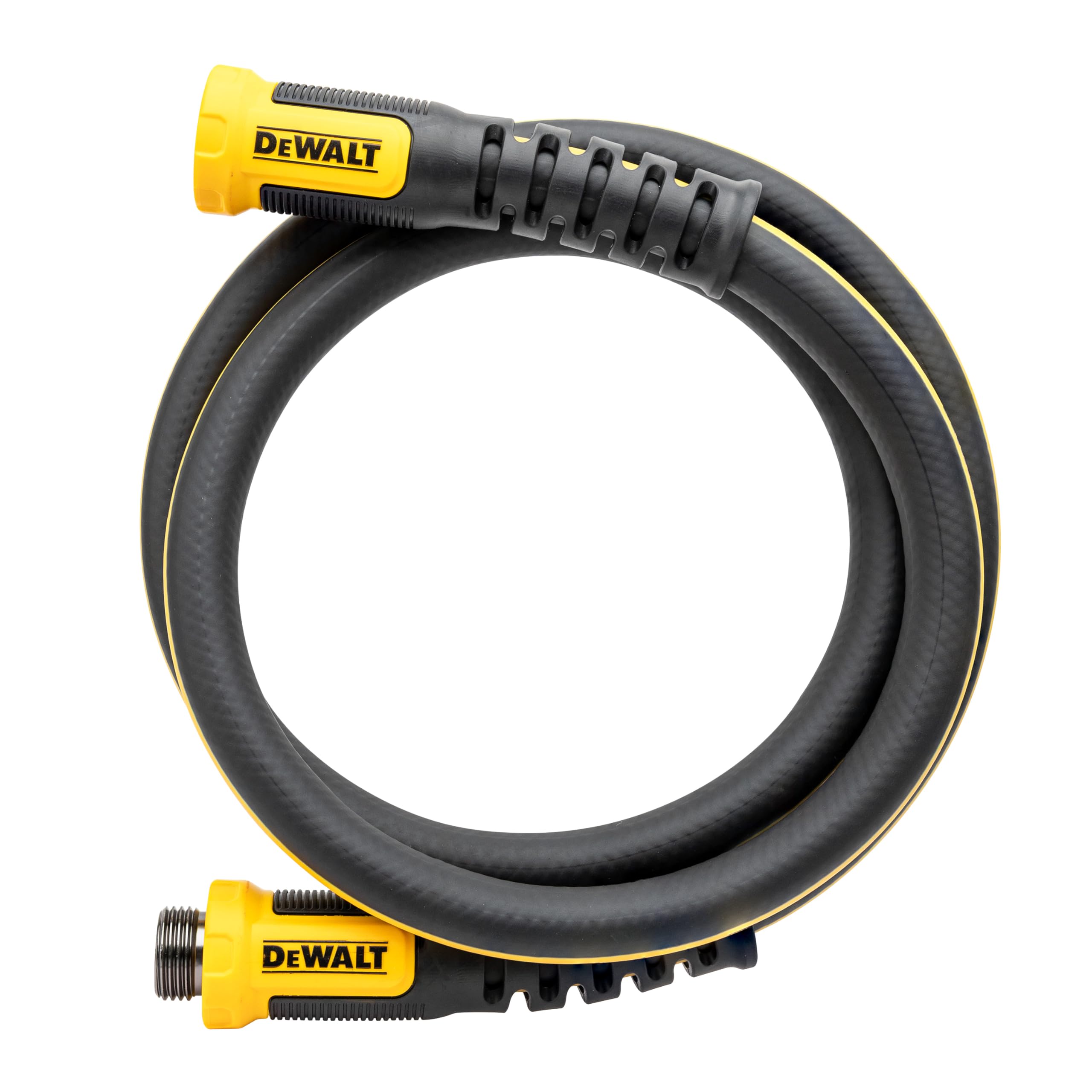 Dewalt Black, Yellow Dxmh3303 Professional Grade Heavy-Duty Water 6 Ft X 5/8 In-Dxmh3303 Garden Hose,