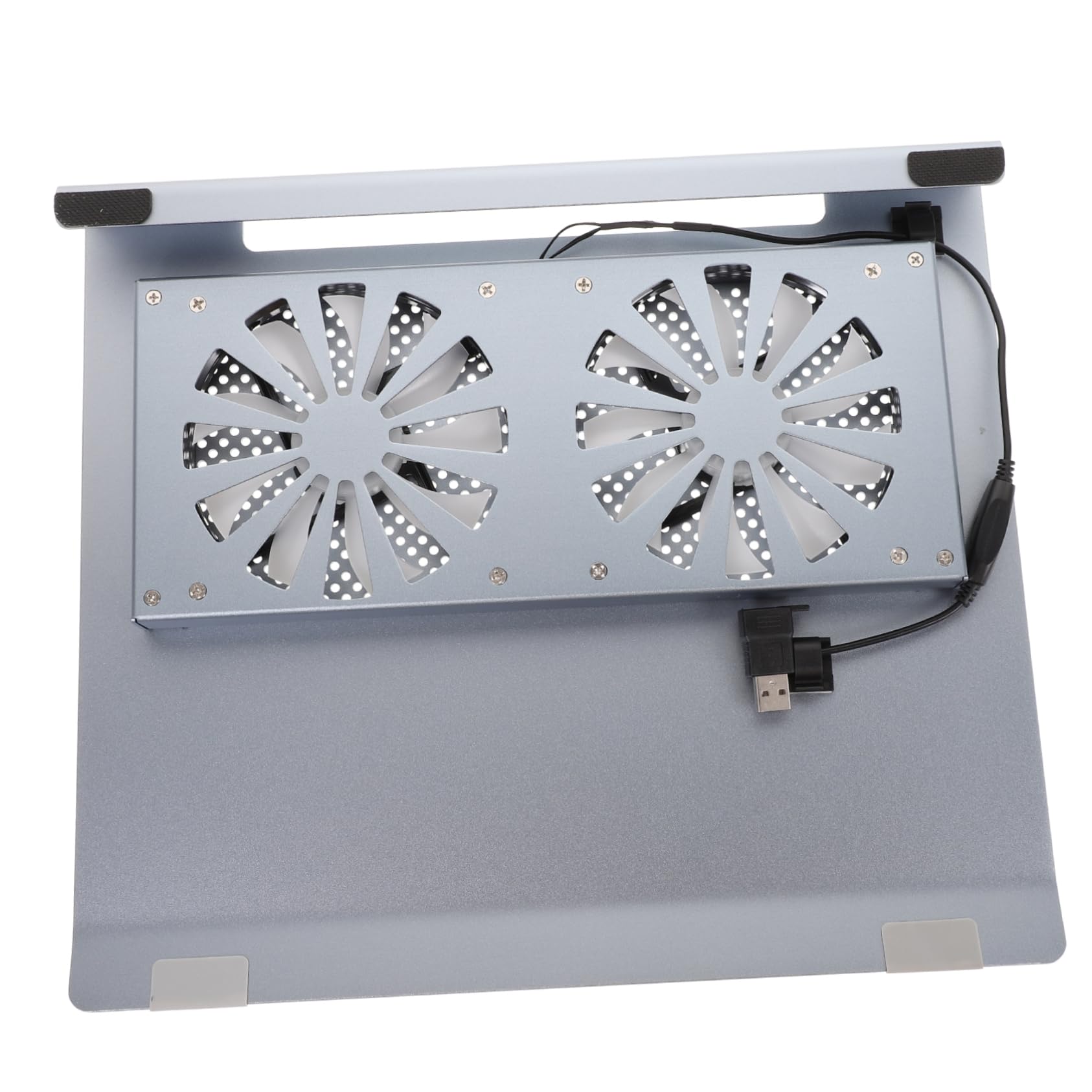 VILLCASE Régulateur de Chaleur pour Ordinateur Portable avec Ventilateurs Intégrés Refroidisseur USB pour Ordinateur Portable Support de Refroidissement