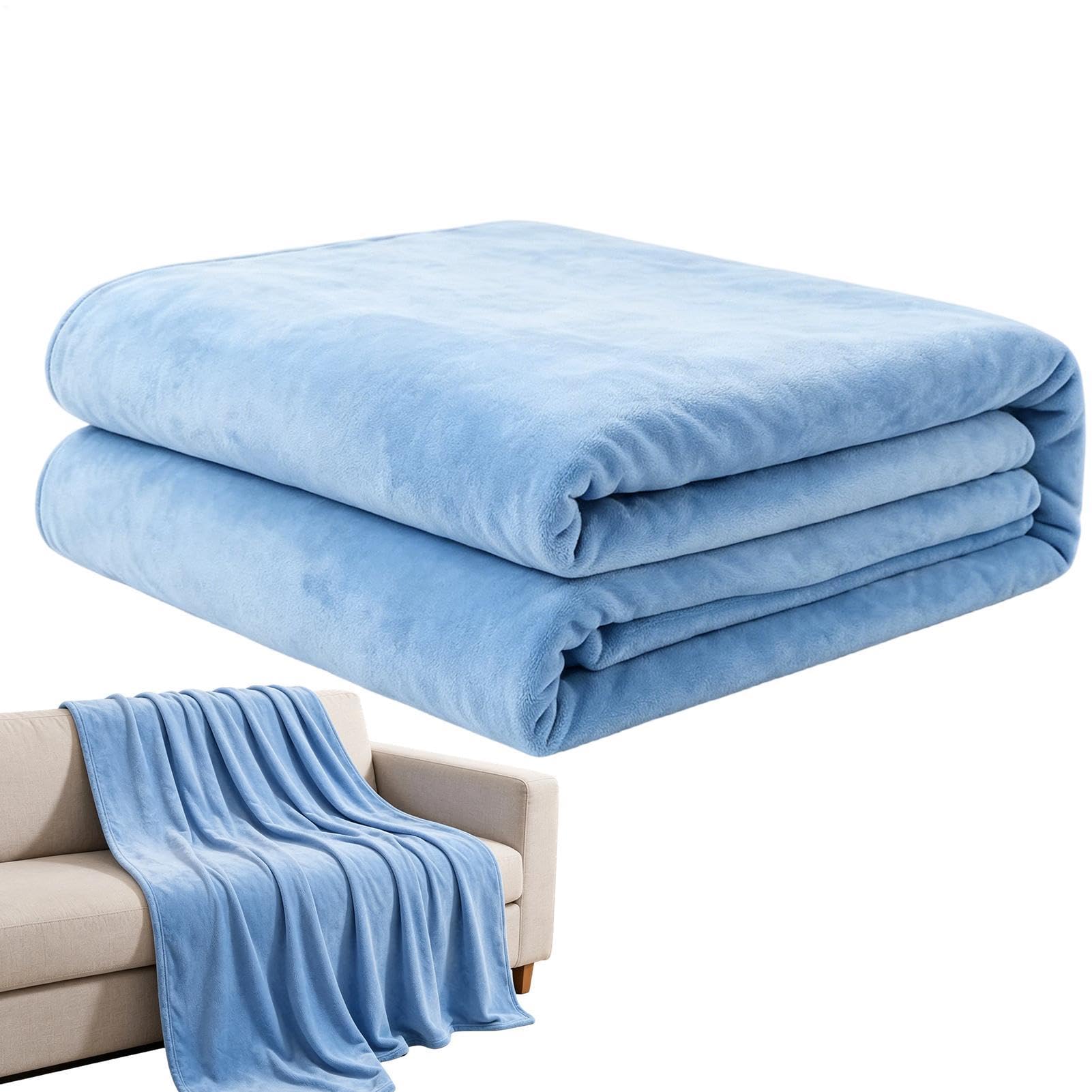 Couverture de lit légère et plaids pour canapé 150x100cm de salon