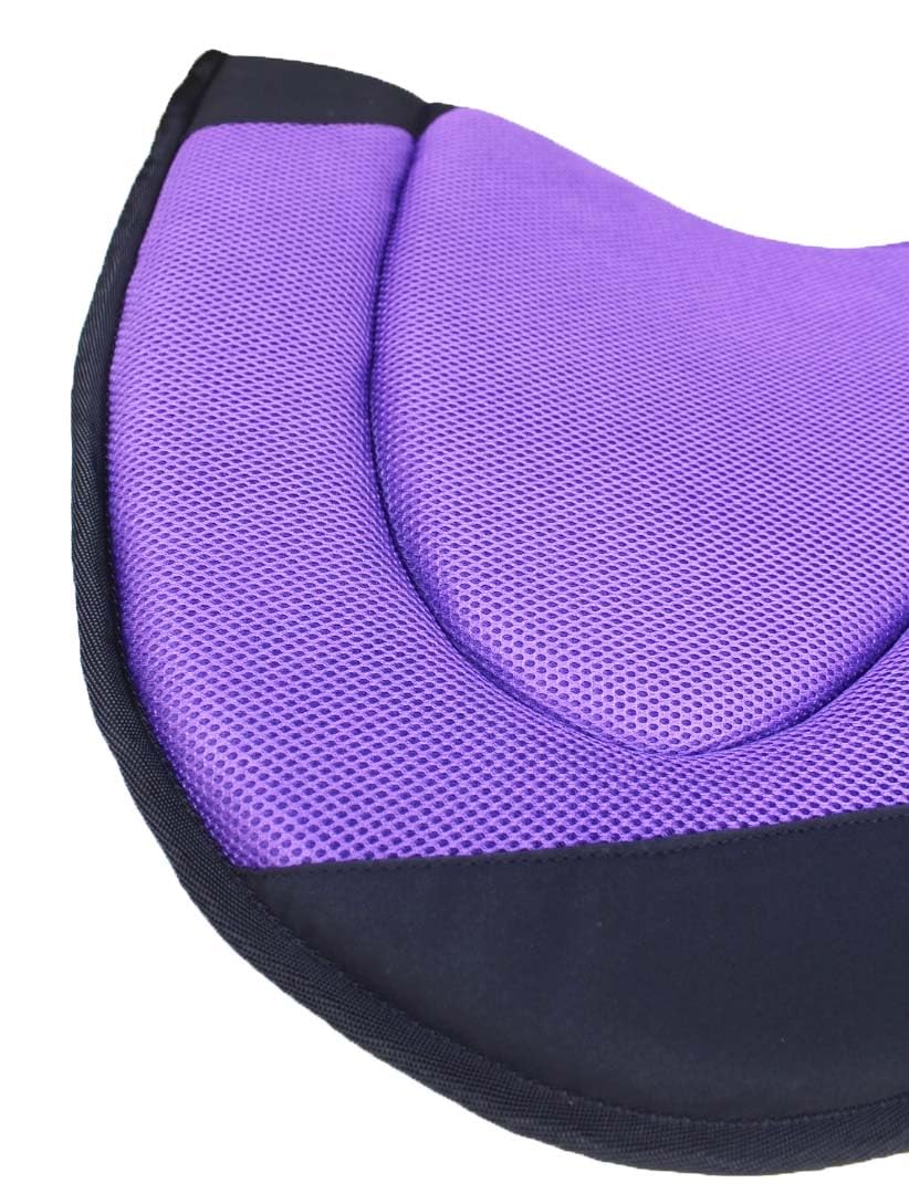39188 - Almohadilla de neopreno para silla de montar (contorno de caballo), color morado