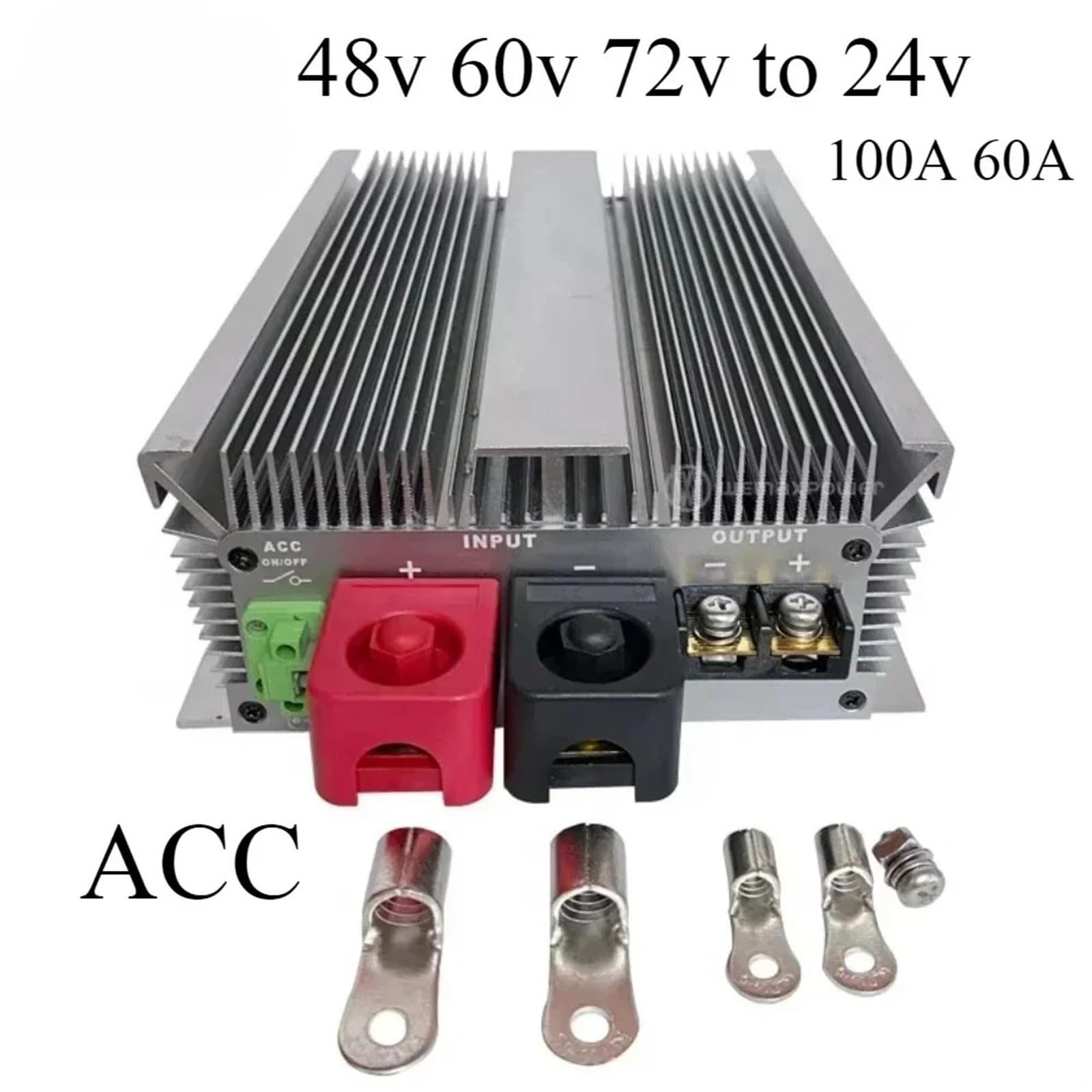 Konwerter DC DC 90 V 72 V 60 V 48 V do 24 V 60 A 100 A zasilacz 72 V do 24 V Step-down regulator napięcia konwerter (40 V-90 V TO 24 V 60 A)