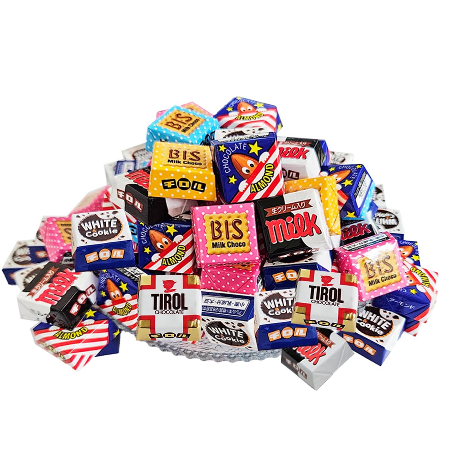 Amazon.co.jp: チロル チロルチョコ バラエティー セット 計105粒