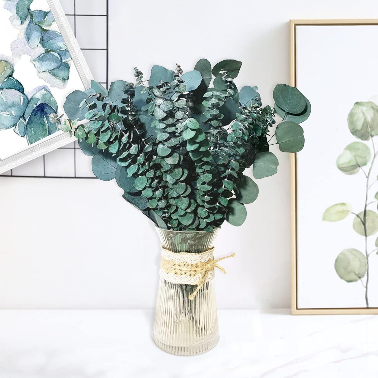 Eucalyptus Stems, Dried Eucalyptus, 10PCS Eucalyptus stems