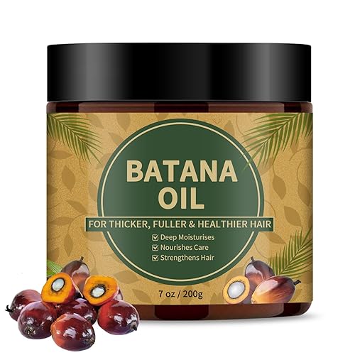Aceite de batana para el crecimiento del cabello, 7 onzas, pasta de batana vital para cabello grueso, fuerte y saludable, natural y puro con aceite