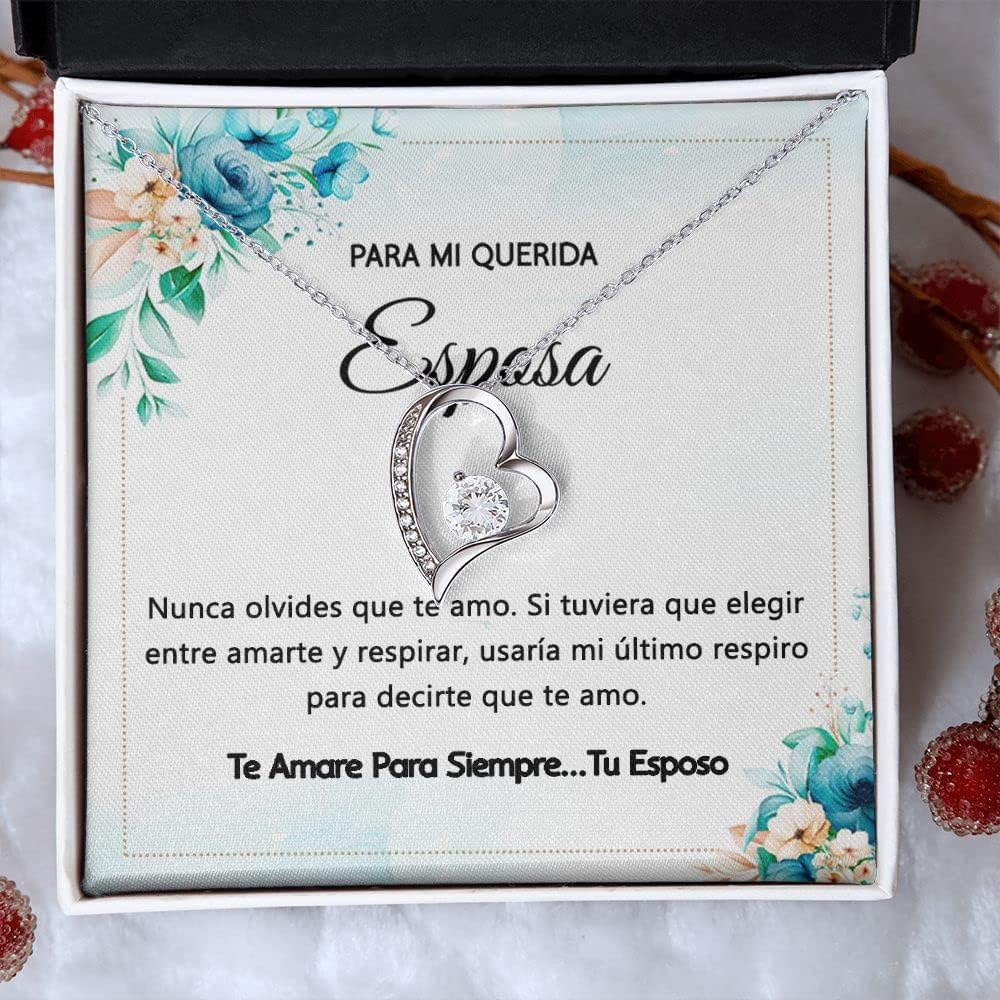 Miniatura 4 de Regalo para Mi Esposa Collar Regalo para Mi Esposa Especial, Regalos para 14 de febrero, Collar para mujer, Regalo para mujer, Regalos de San