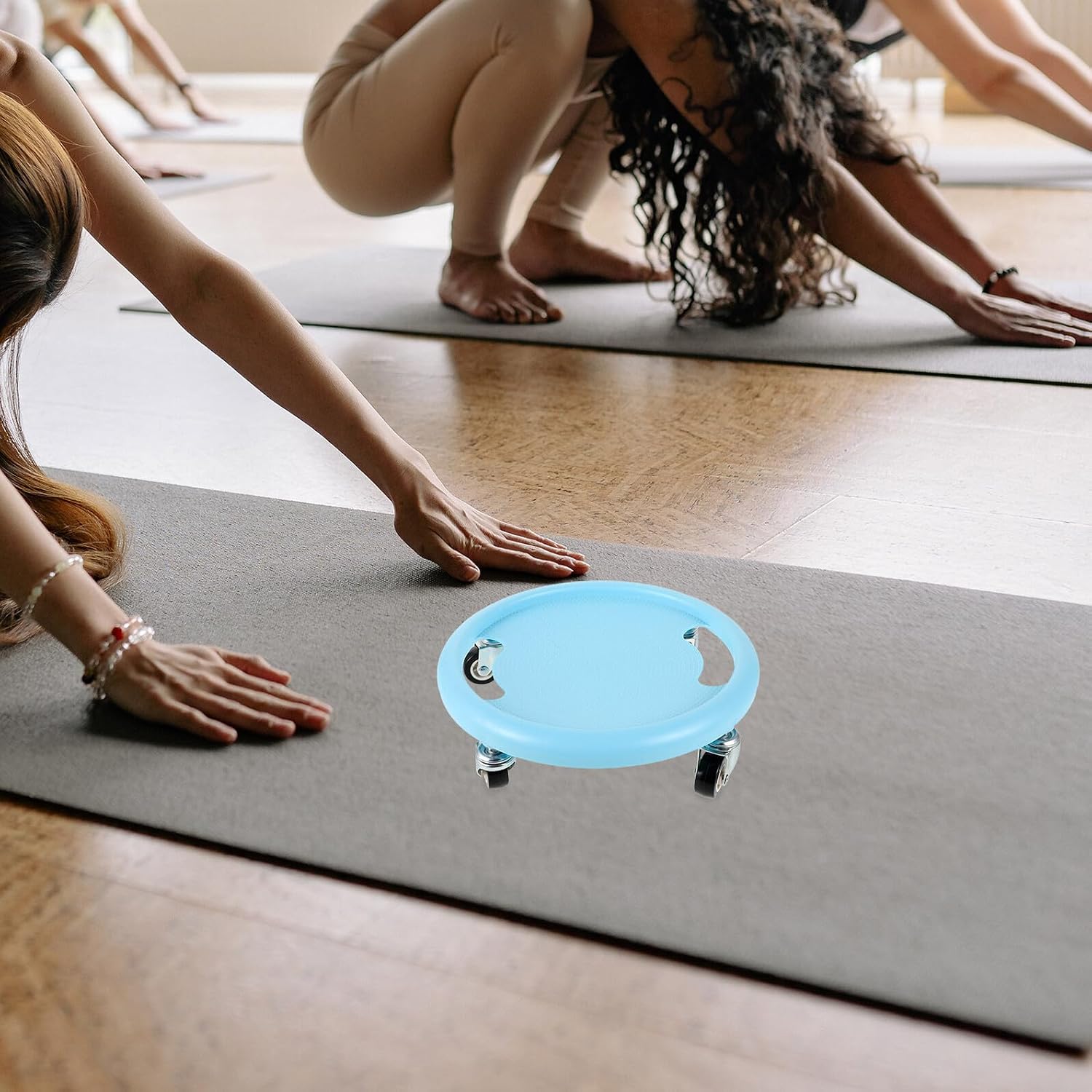Zerodeko Silent Non-Slip Workout Slider Disc for Abdominal Training Fitness Sliding Plate for Core Strengthening and Full Body Exercise Smooth Surfaces Easy to Clean Suitable for Beginners