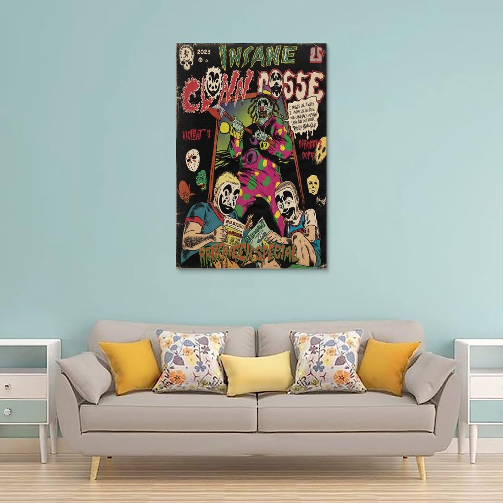 AEUYWQHKEKG Just Go with It Posters esthetische vintage muurkunst