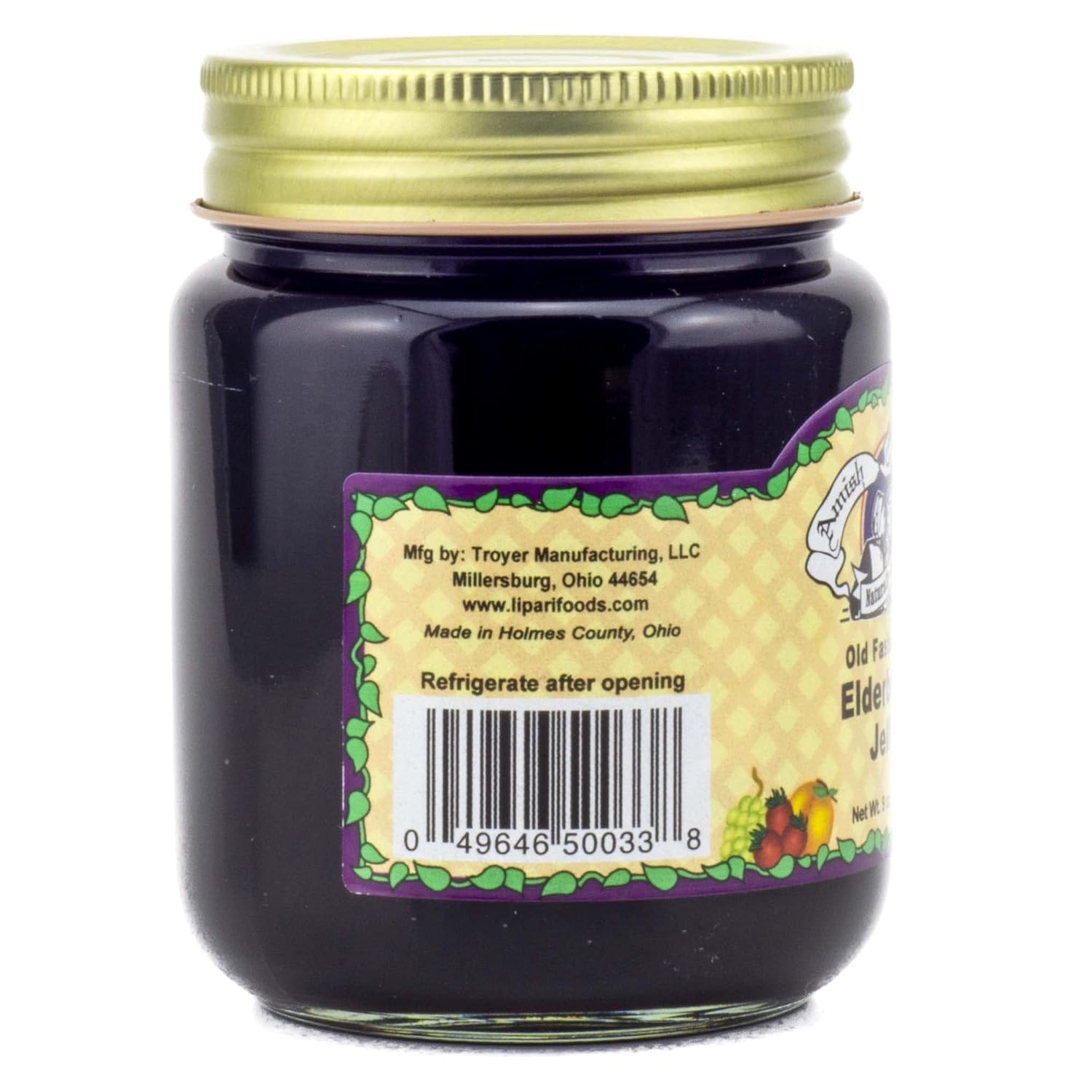 Amish Wedding Elderberry Jelly 9oz (Pack of 2)