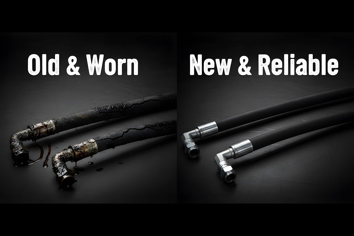 2PCS Upgrade AW29374 Hydraulic Hose Fits for John Deere Front Loaders Model D120 D160 D170 H120 H130 H160 H165 120E 120R 200X 200CX 210 300 300X 300CX 300E 300R 400E 400X 400CX 410 419 420 430 512