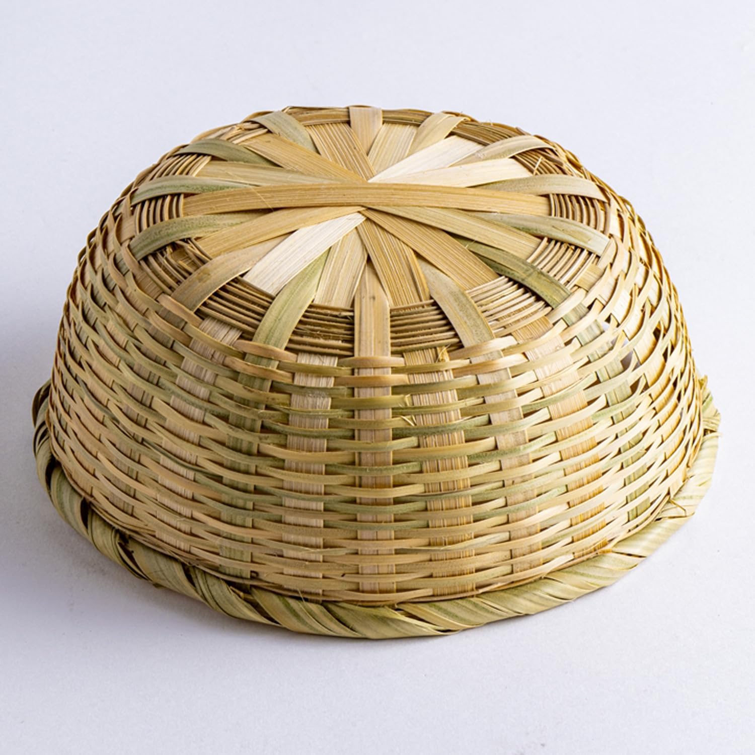 Amazon｜米揚げザル(24.5) 竹 竹編み 手編み かご ナチュラル 天然素材