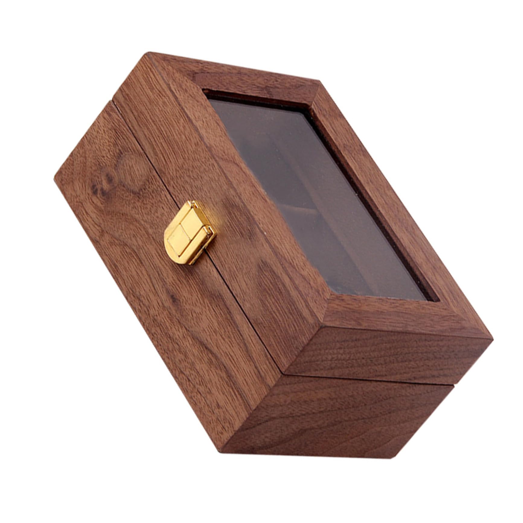 Ipetboom Caja de Presentación de Relojes de Madera Marrón Retro