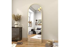 BEAUTYPEAK Full Length Dressing Mirror: Elevate Your Style and Illuminate Your Space