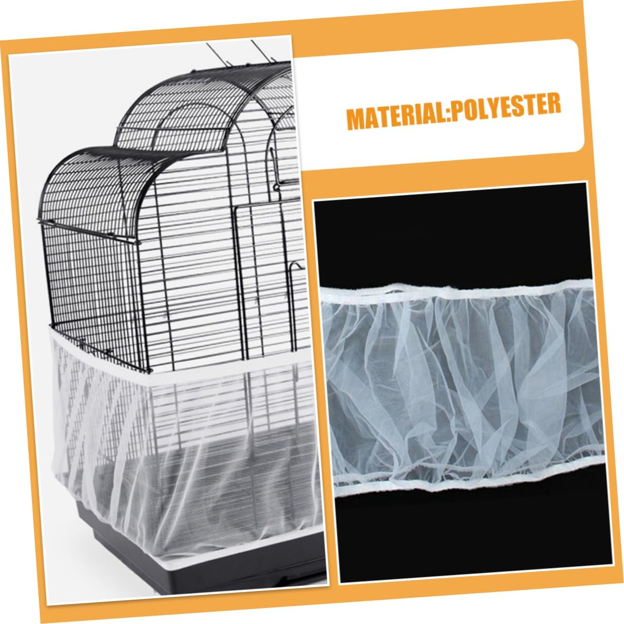 Bird Cage Cover for Night Birdcage Protective Cover Birdcage Barrier Net