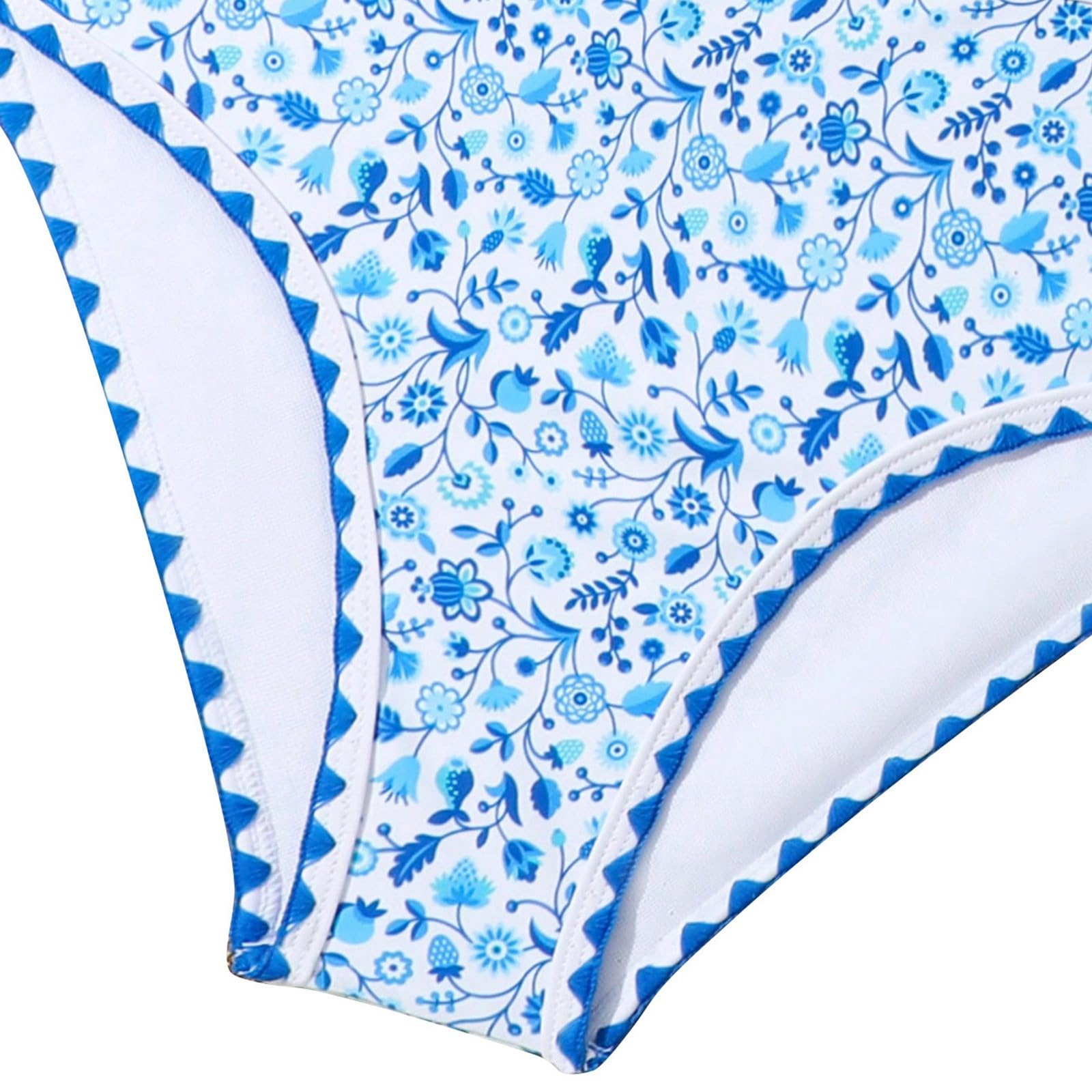 Generisch Traje de baño para niños y niñas, traje de baño de bikini con estampado floral, tankini de dos piezas, parte superior e inferior con funda para niños pequeños, verano, playa, piscina, fiesta