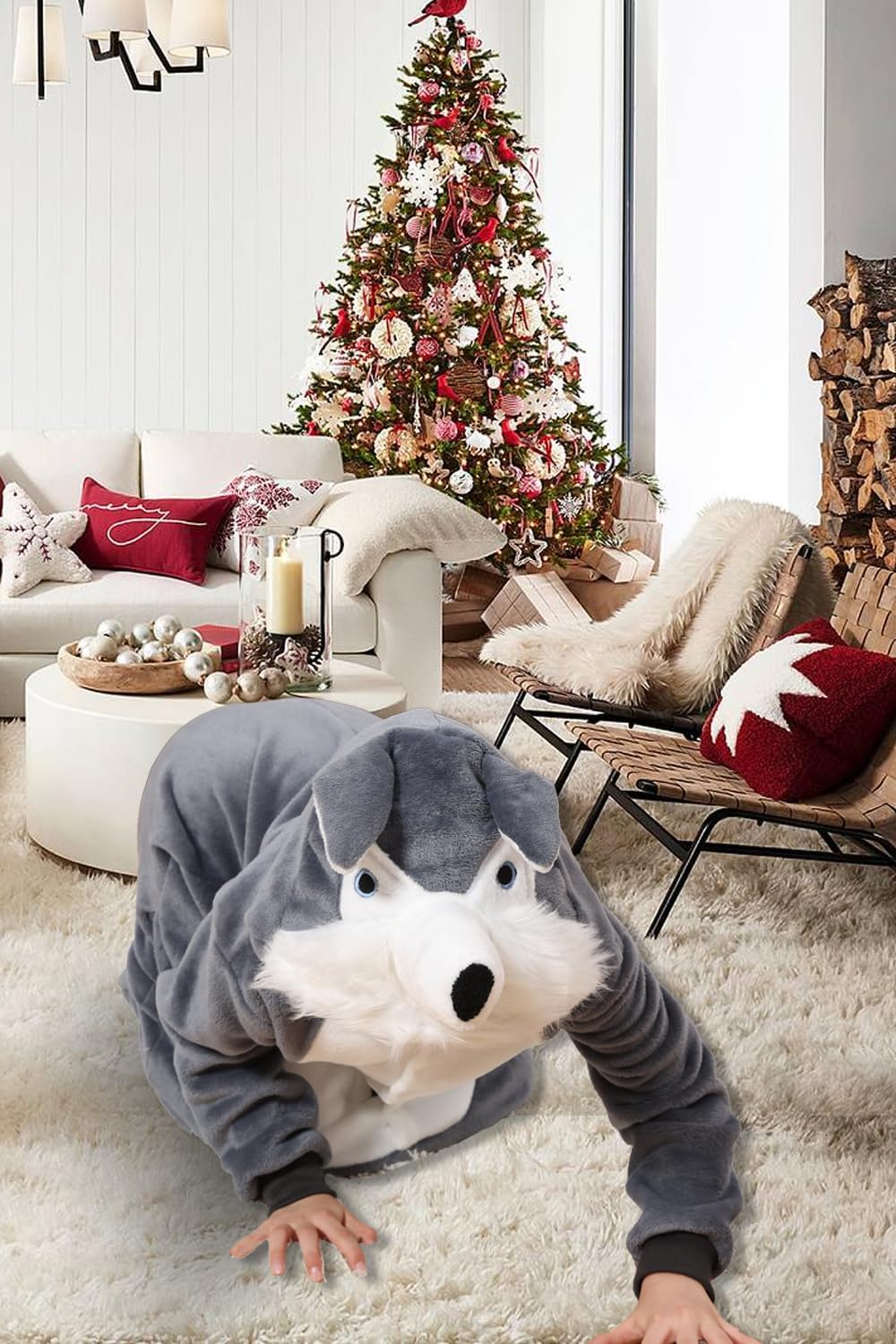 Petrella Animal Kids Onesie Cute One Piece Pajamas Halloween Costume Chrismas Cosplay Sleepwear Unisex for Boys & Girls - Image 6