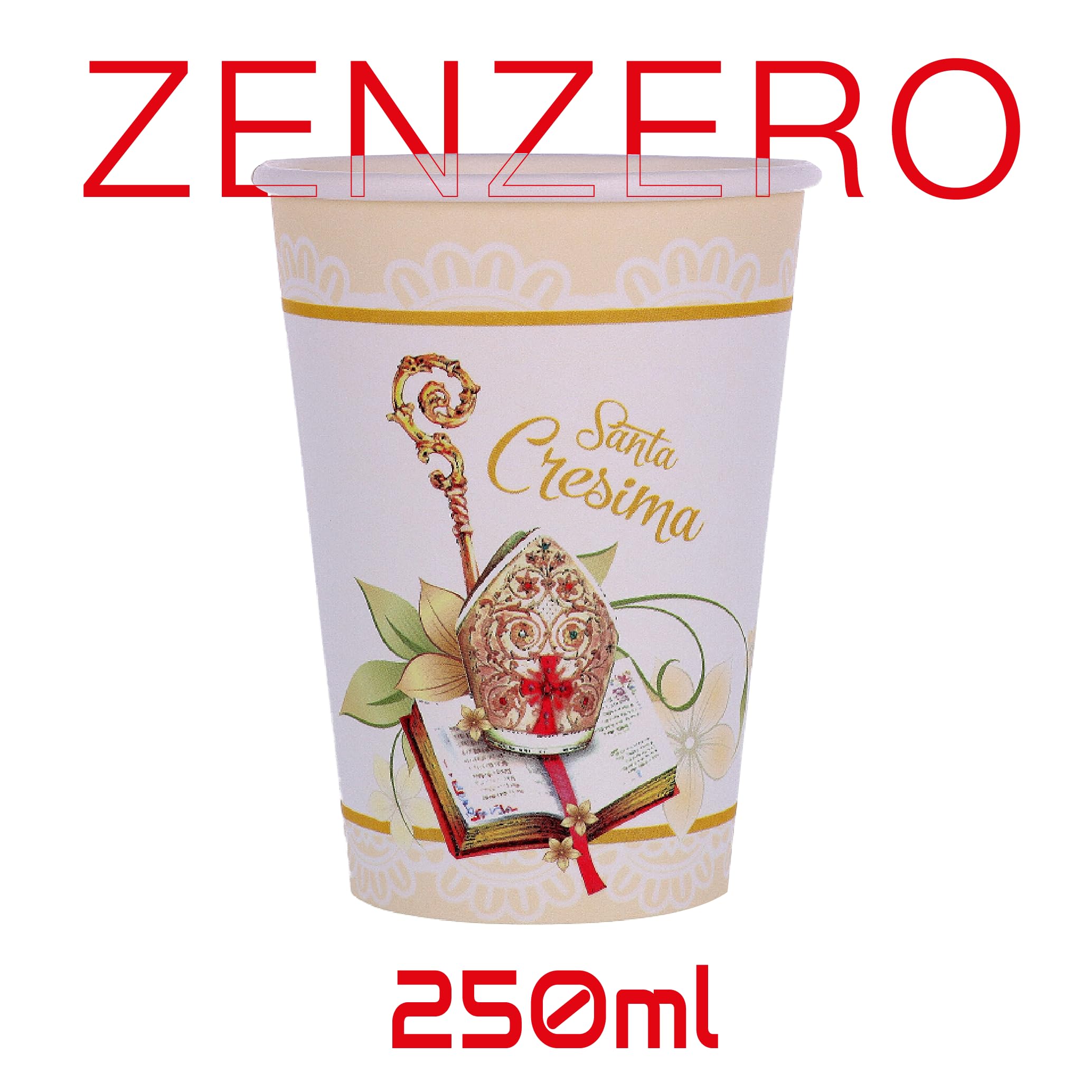 Tovaglioli Per Festa Di Santa Cresima - 20 Pezzi In Carta Monouso | Decorazioni Tematiche Per Eventi Religiosi - Foto 2