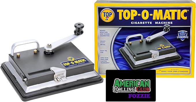 Top-O-Matic Cigarette Injector with FOZZIE Card