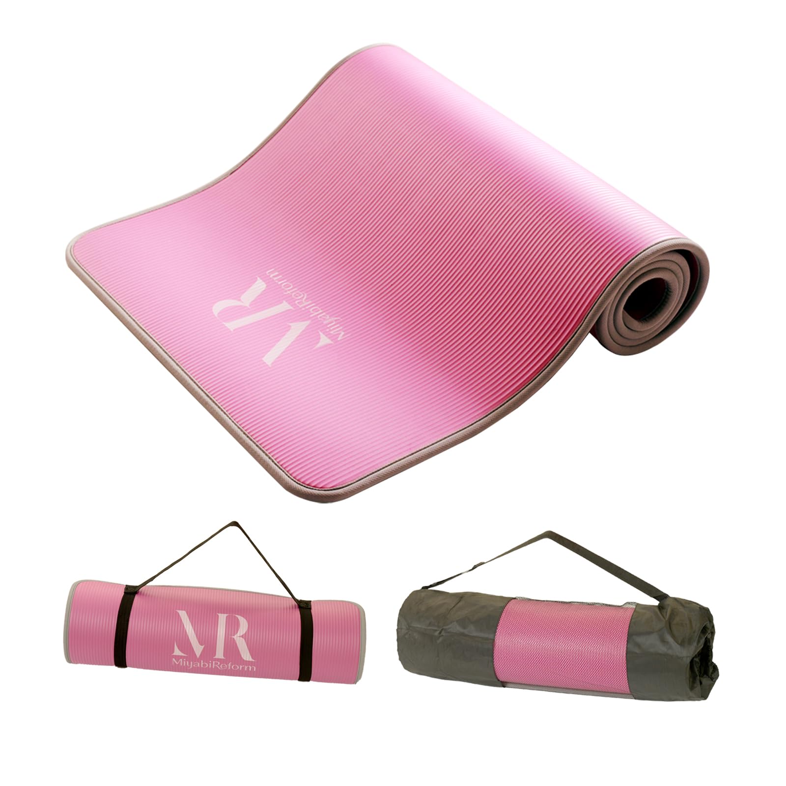 Amazon | miyabireform ヨガマット ピラティスマット 10mm厚み 183 Amazon | miyabireform ヨガマット ピラティスマット 10mm厚み 183