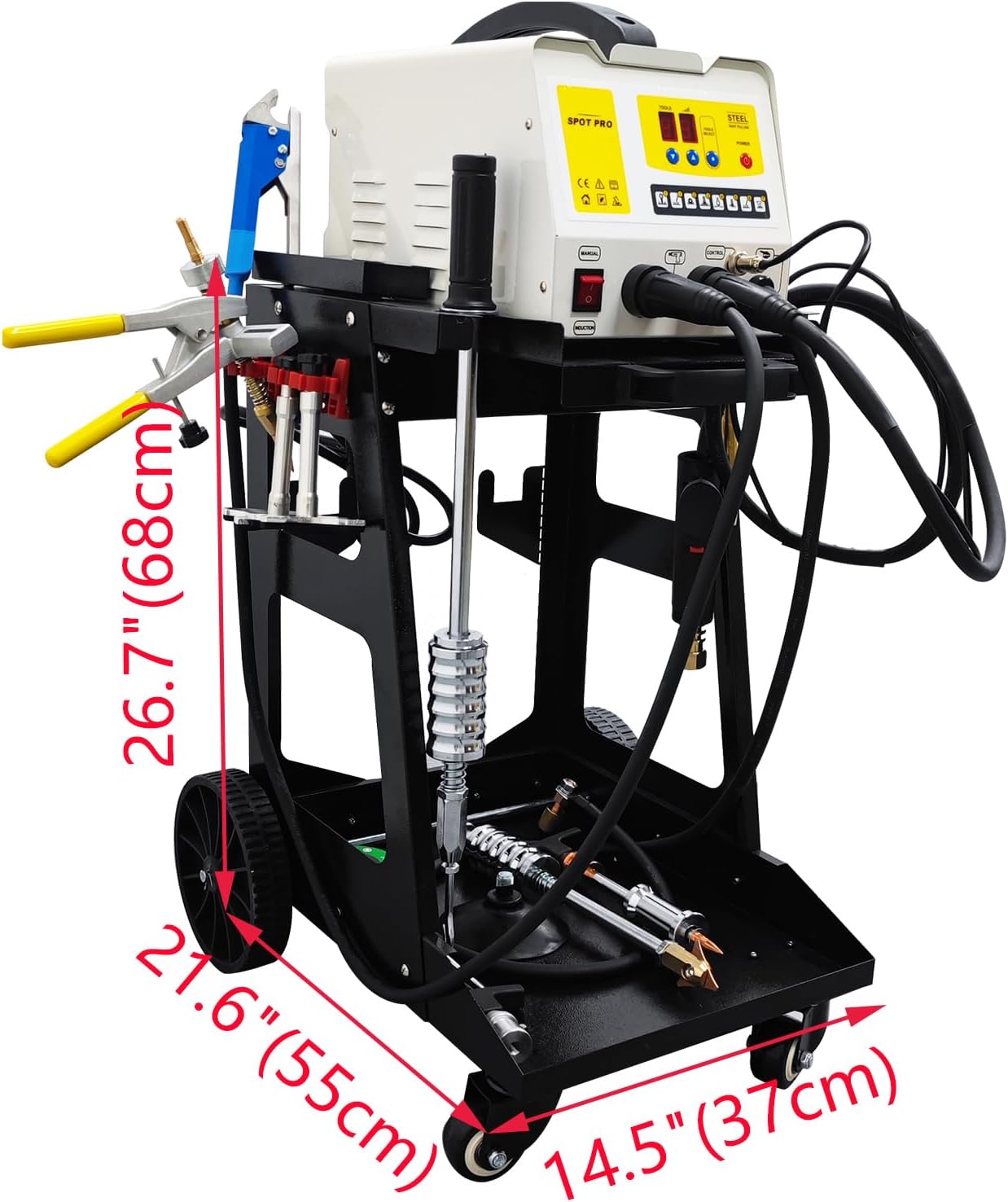 90ED Steel Dent Pulling Machine for Dent Repair and Data Restoration 3000W